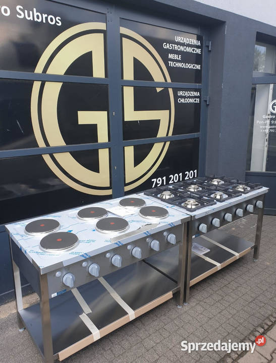 Nowa Kuchnia Gazowa 6 Palnikowa 325 kW STALGAST