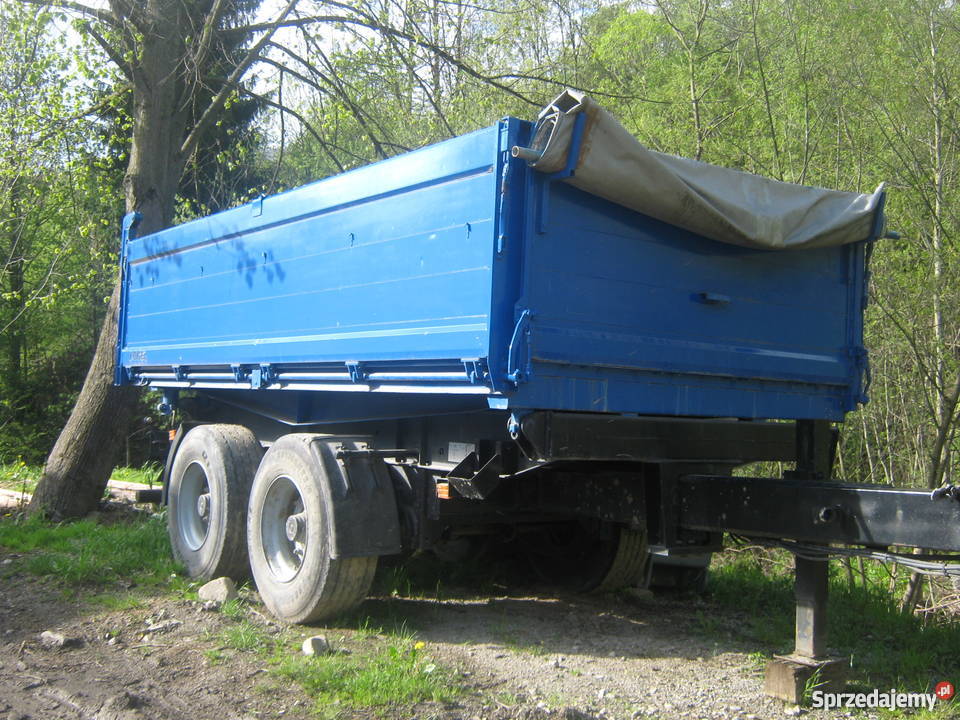 przyczepa tandem wywrotka kogel Ochotnica Dolna