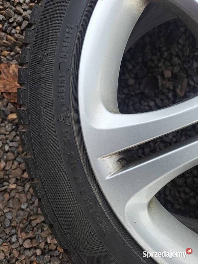 Felgi Mercedes 17 opony zimowe Obsza sprzedam
