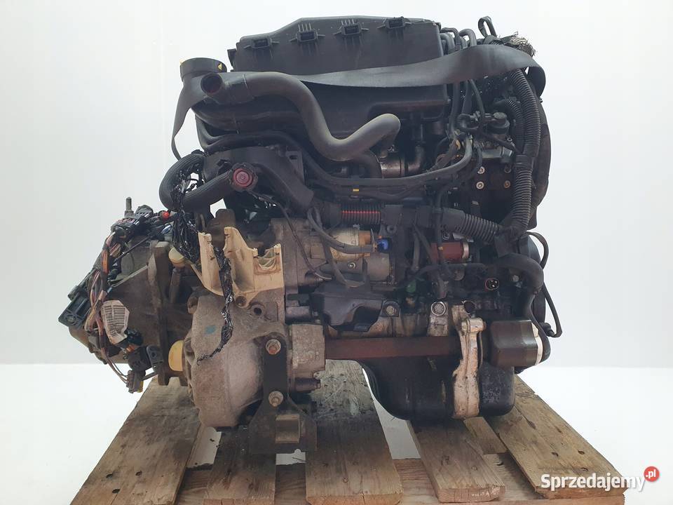 SILNIK KOMPLETNY Peugeot 407 16 HDI 109 169 Rudka