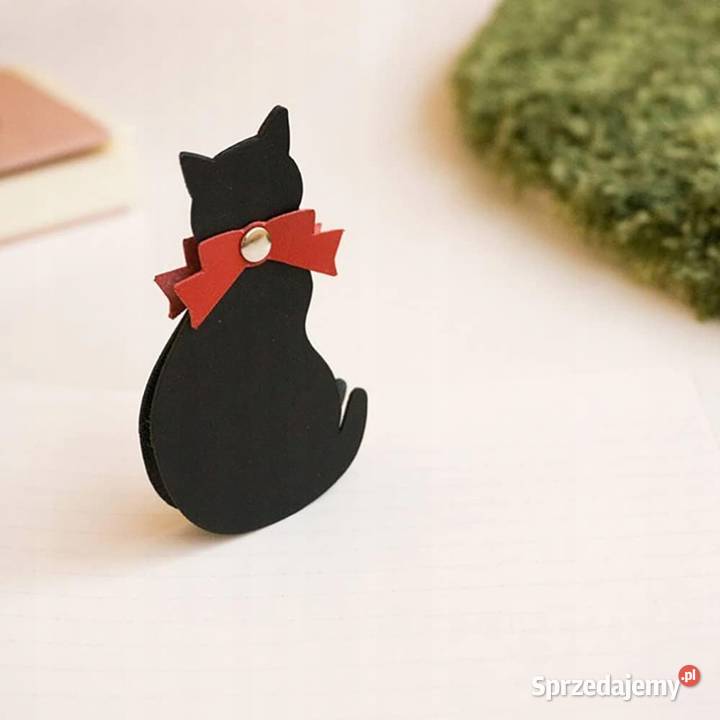 ZAKŁADKA DO KSIĄŻKI KOT KOTEK CZARNY ZAKŁADKI DO Myszyniec