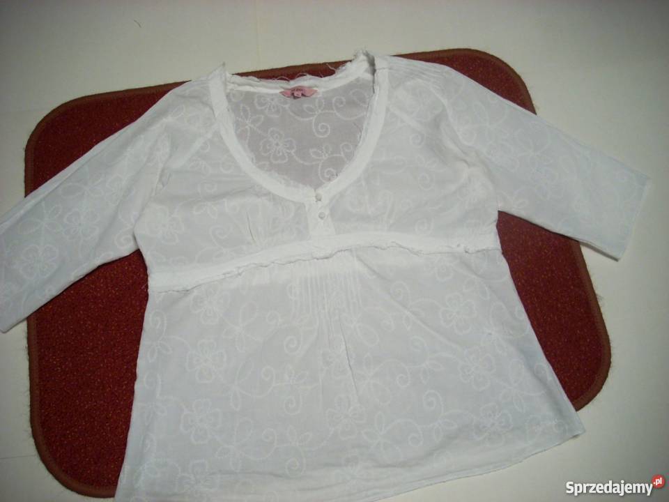 Biała koszula Haftowana 44 Nowy Sącz