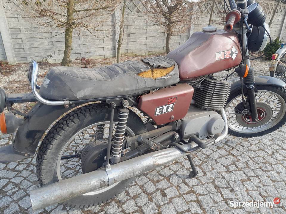 Etka mz etz 250 zabytek MZ