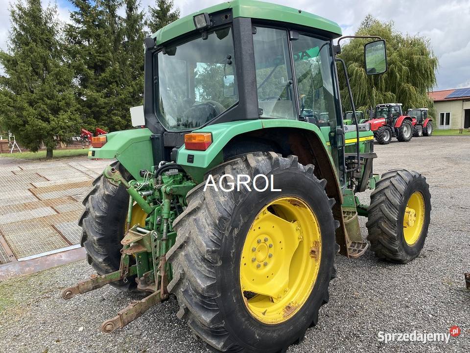 John Deere 6110 Biała