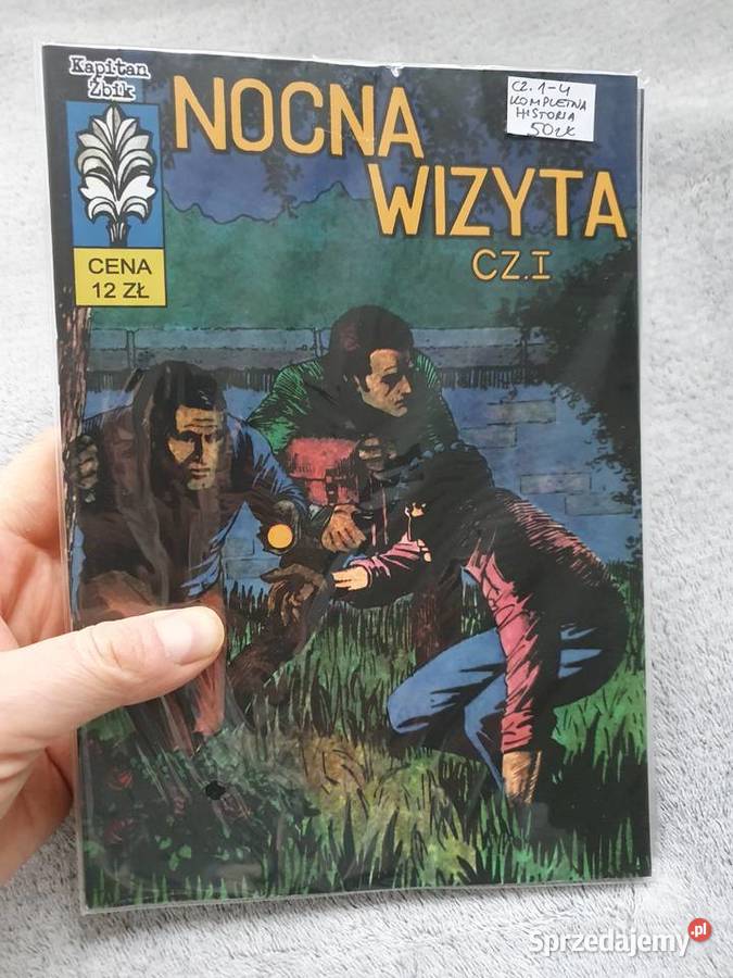 Kapitan Żbik zestaw 4 komiksów kompletna