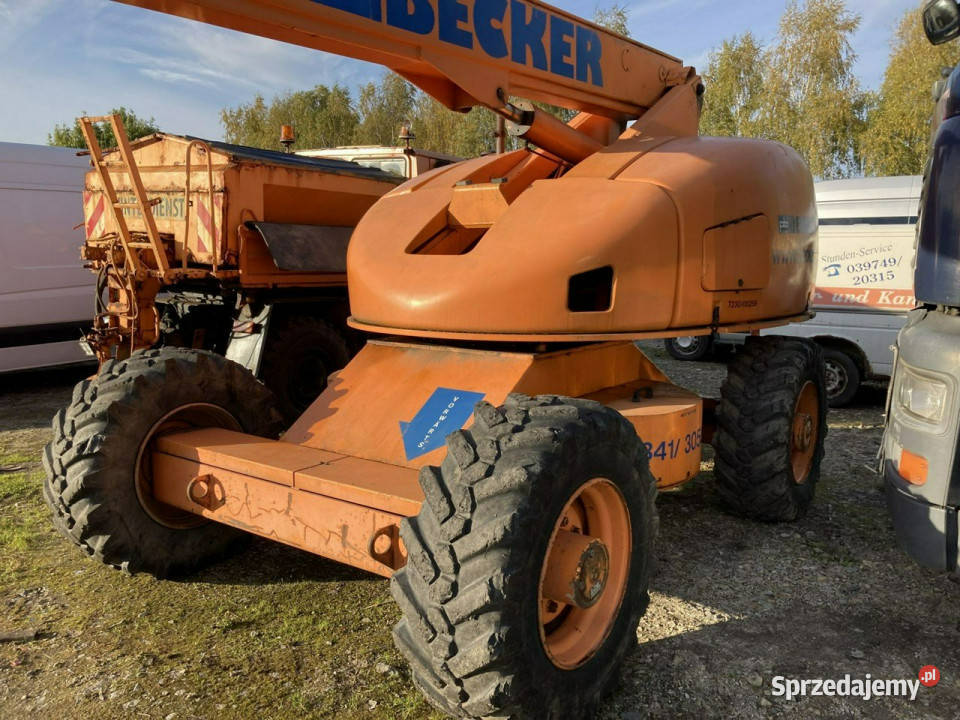 Inna inny Podnośnik koszowy Haulotte H23 zwyżka pomarańczowy dolnośląskie Syców