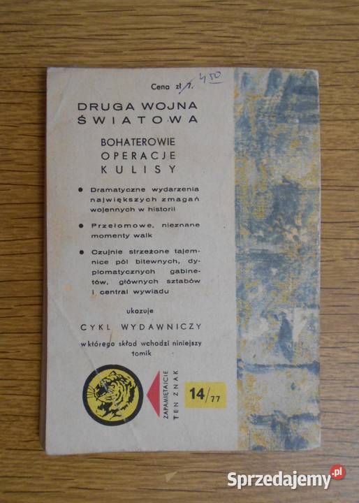 Żółty Tygrys Krok z tamtego świata 1477 lubelskie Parczew