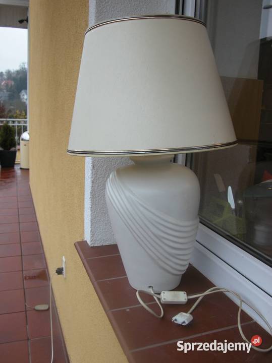 Stara Lampa Ceramiczna Olbrzymia Gorz W Wielkopolski Sprzedajemy Pl