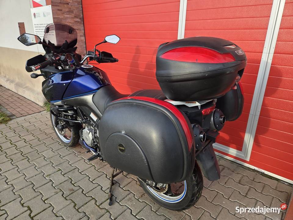 Suzuki dl 1000 vstrom granatowy Borzykowa