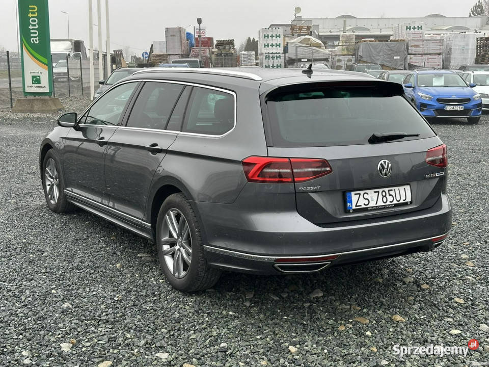 Volkswagen Passat 20 TDI 190 2015 DSG RLine LED szary Wojkowice