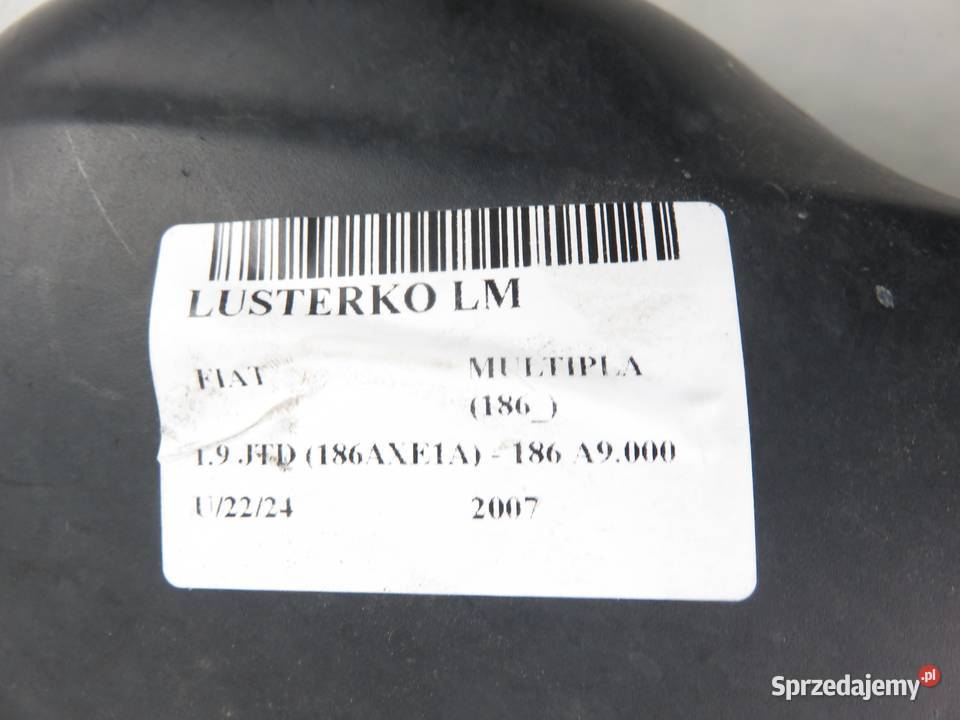 LUSTERKO LEWE FIAT MULTIPLA 7 PIN