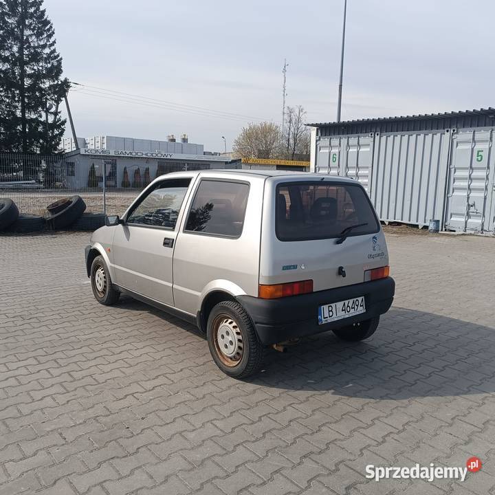 Fiat Cinquecento 1997 700ccm 110 przebiegu Hatchback Łuków sprzedam