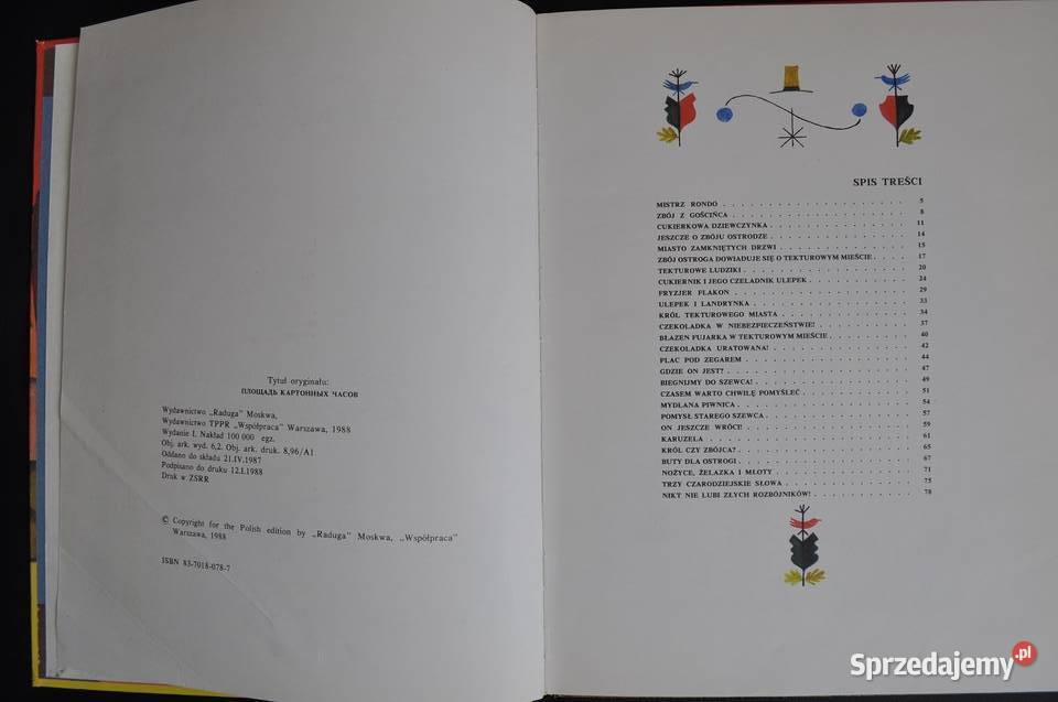 Nikt nie lubi rozbójników Leonid Jachnin Bajki i wierszyki Warszawa