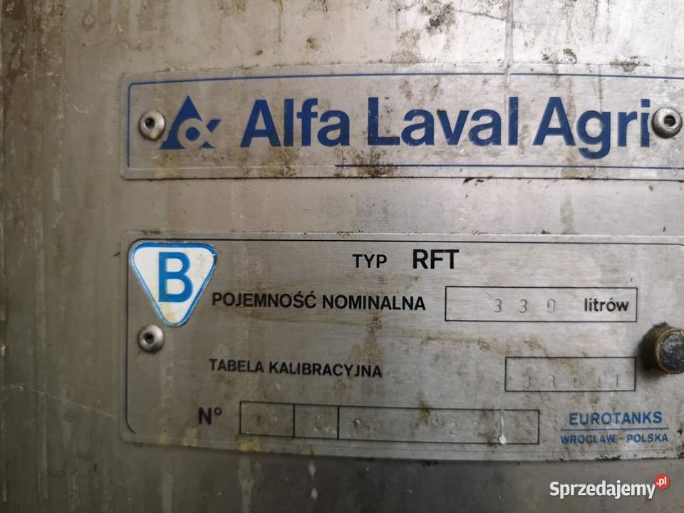 Chłodnia Schładzarka Do Mleka Alfa Laval Agri Swarzędz