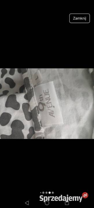 Sukienka panterka cętki bawełna elegancka 2YK