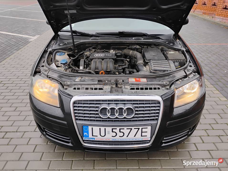 AUDI A3 2007r 16 Benzyna 102 SALON POLSKA 282000 1600cm3 Parczew