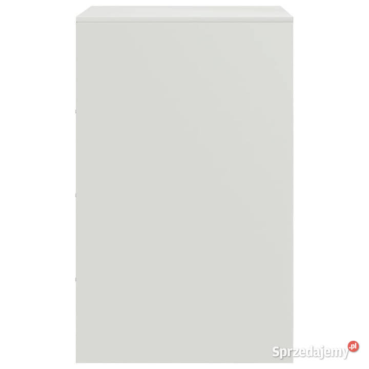 Szafki nocne 2 białe 345x39x62 stal WM841774 Warszawa