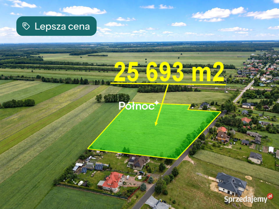 256 ha pod osiedle domów jednorodzinnych Ortel Książęcy Drugi