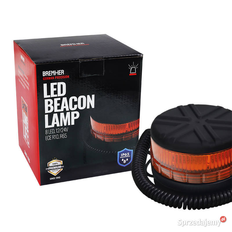 LAMPA OSTRZEGAWCZA KOGUT TRZPIEŃ GUMOWY FLEX 8