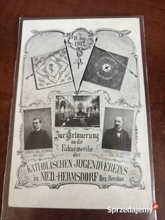 Hermsdorf bez Breslau pocztowka Pocztówki i karty telefoniczne dolnośląskie Wałbrzych sprzedam