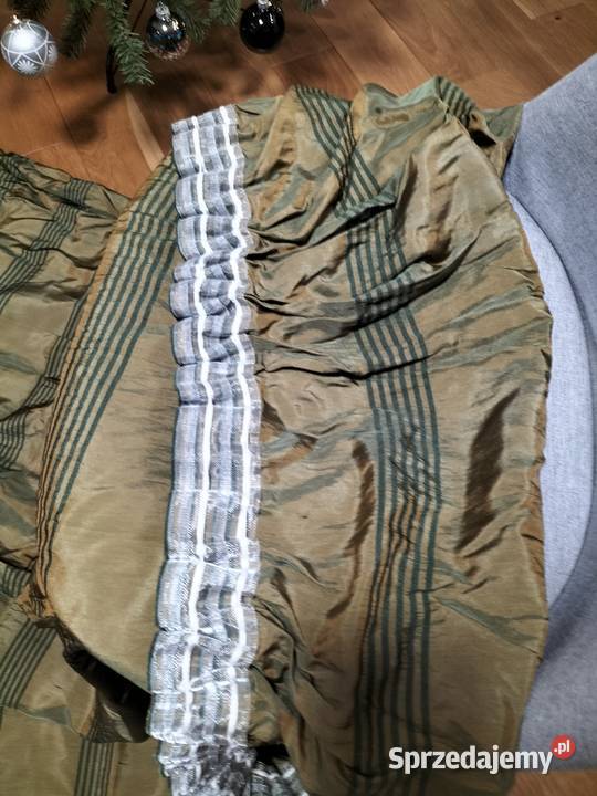 Zasłony zielono złote Skarżysko-Kamienna