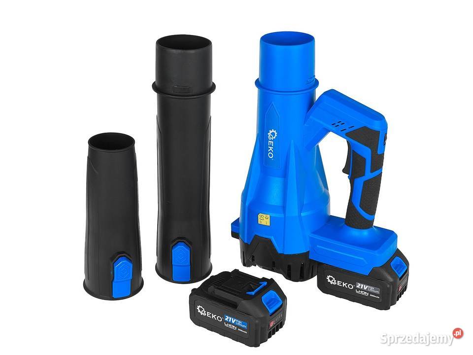 Dmuchawa akumulatorowa do liści 2x20Ah 21V Pozostałe Narzędzia Krypno Kościelne