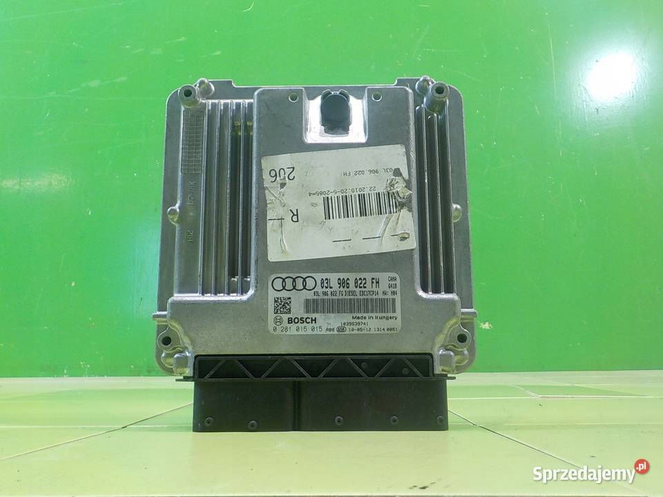 A6 C6 LIFT 20 TDI AUT 10r SEDAN 4D sterownik Czujniki i sterowniki Suków