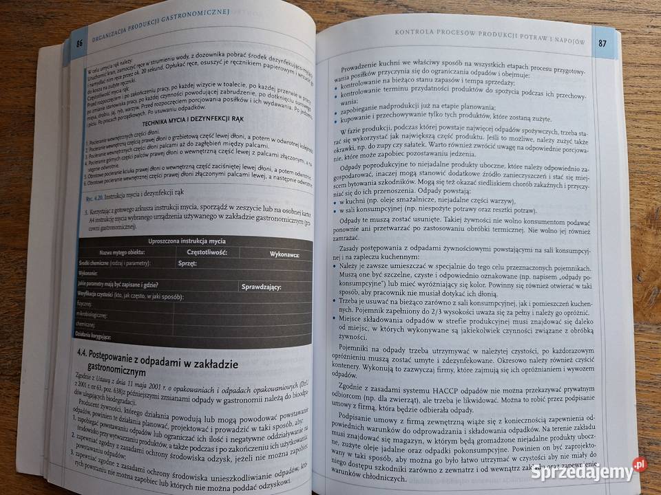 Organizacja produkcji gastronomicznej T152 Kraków