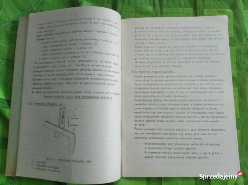 Instrukcja obsługi i katalog części prasa Lublin