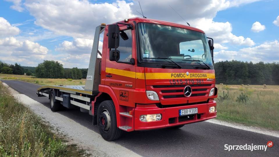 Mercedes Atego 1218 1224 Laweta Autolaweta euro EBS Brzeziny