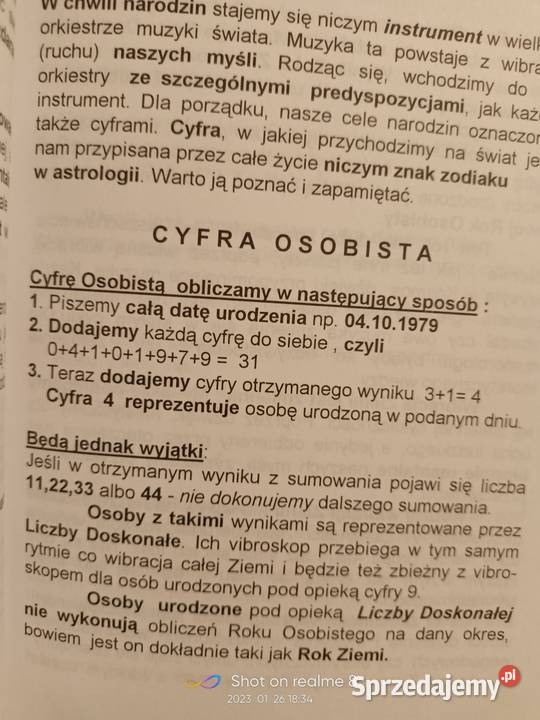 Numerologiczny horoskop na całe życie książki Warszawa