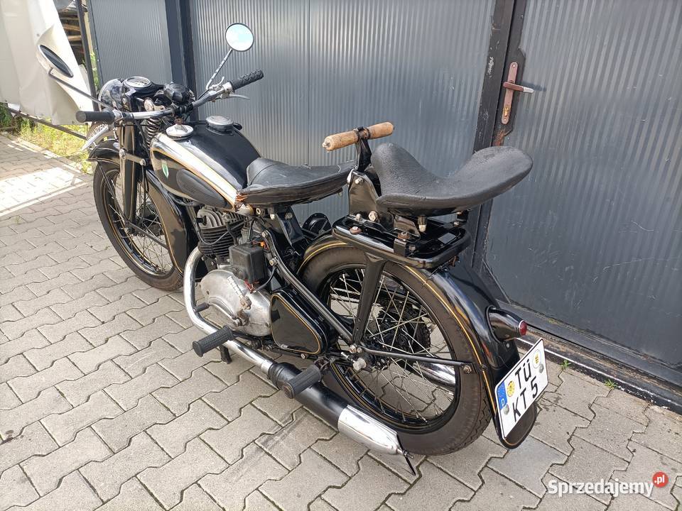 DKW NZ 250 1938r z dokumentami pozostałe Padniewko