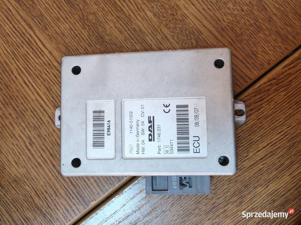 DAF CF ECU sterownik elektroniczny 1746231 Nowiny