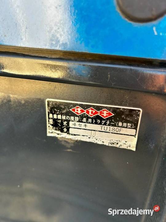 Tunelowoogrodowy minitraktorek Iseki Landhpope Napęd 4x4 Warszawa