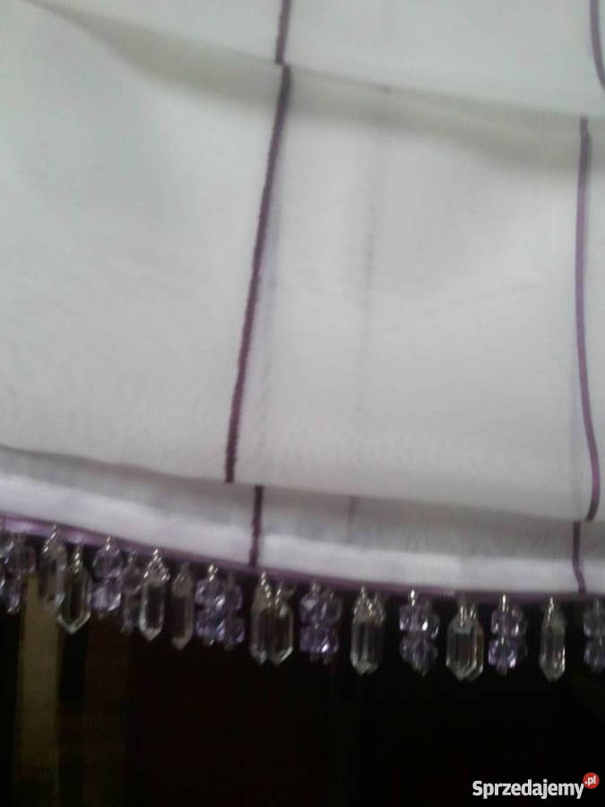 Firana roleta rzymska z koralikamiatrapa szer150 Radom sprzedam