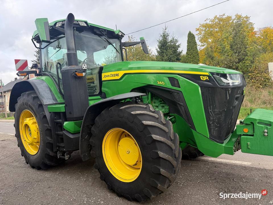 Ciągnik rolniczy John Deere 8R 340 skrzynia E23 dolnośląskie Nowa Ruda
