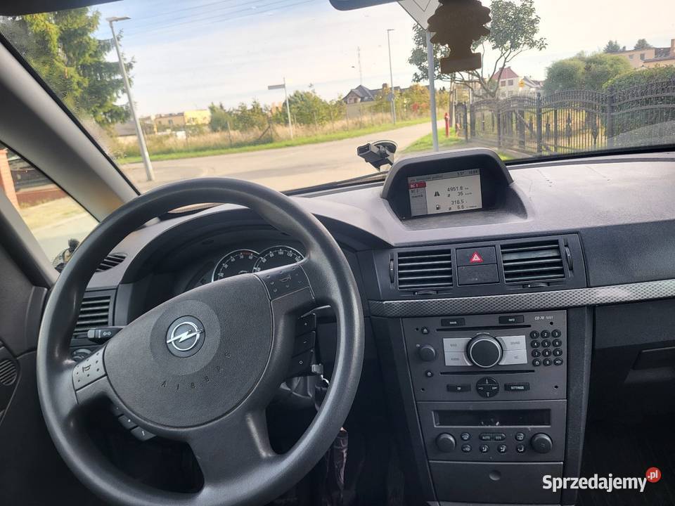 Opel Meriva A 17 Cdti welurowa tapicerka wielkopolskie Wronki