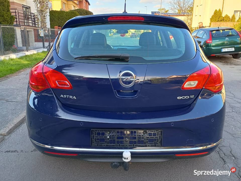 Opel Astra Lift 5 drzwiowy 60500 2013r 14i ogranicznik prędkości wielkopolskie Kalisz