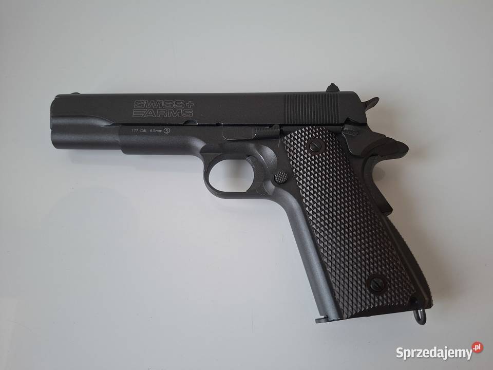 Wiatrówka CyberGun Swiss Arms P1911 Blow Back 45 Radom sprzedam