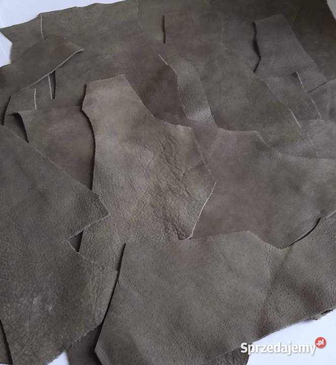 Skóra 610 g Licowa Galanteryjna Włoska Zielony