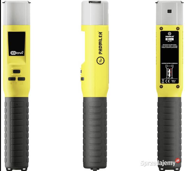 Nowy alkomat policyjny PROMILER iBLOW 10 Łódź