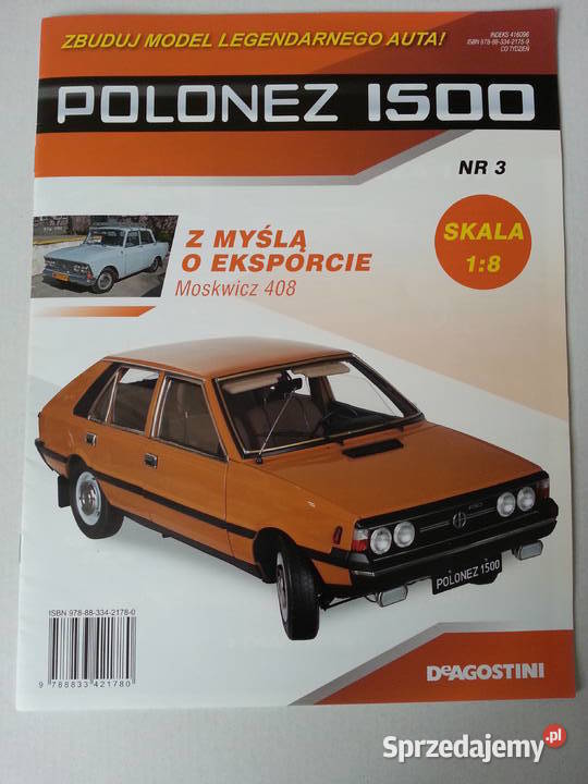 Model POLONEZ 1500 18 części Warszawa sprzedam