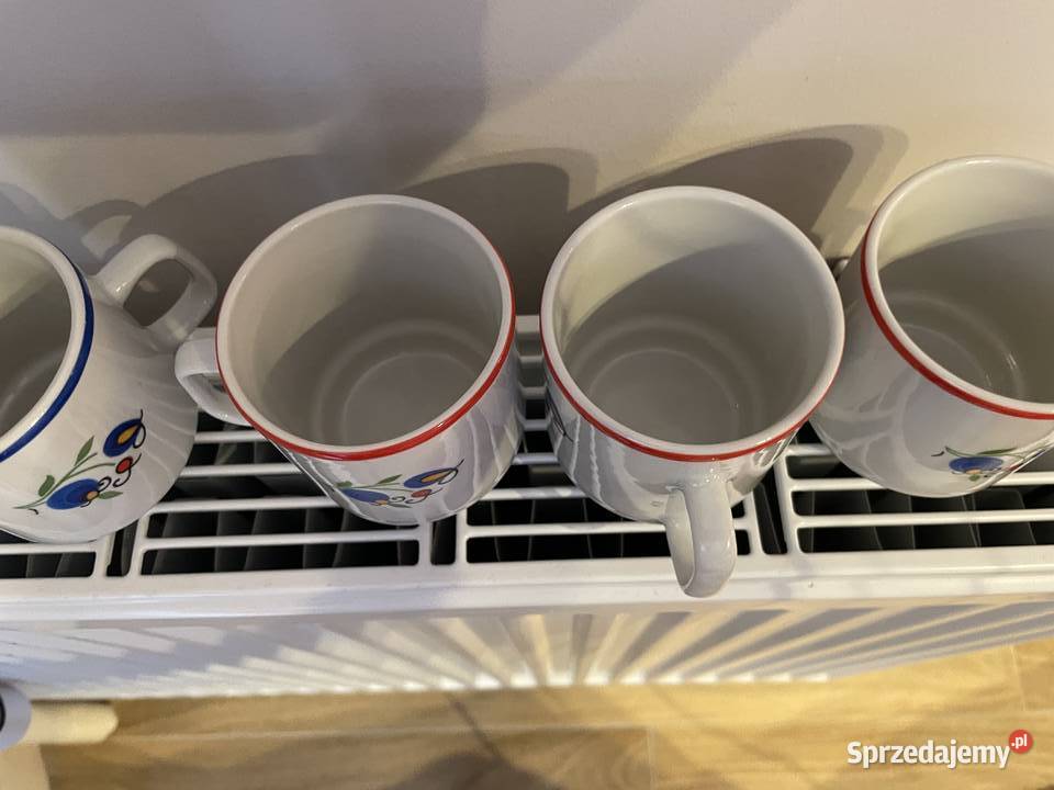 Lubiana wzór kaszubski mały kubek Pruszcz Gdański sprzedam