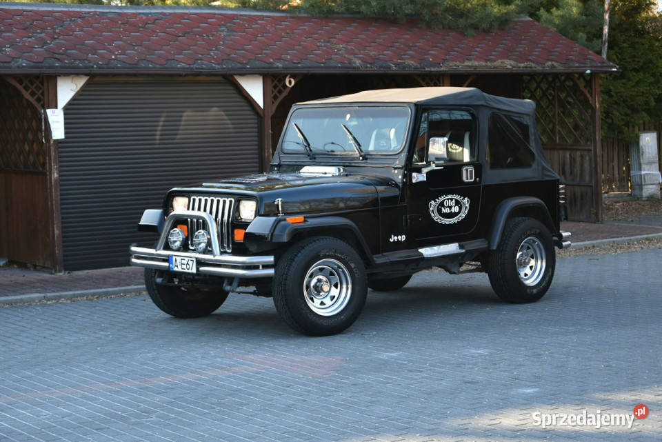 Jeep Wrangler YJ 25 125 Manual 1991r 4x4 Skóra Kampinos sprzedam