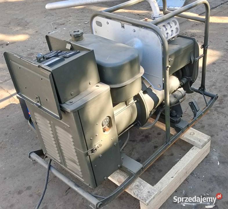 Agregat AB-4 230V 4kW Stan idealny