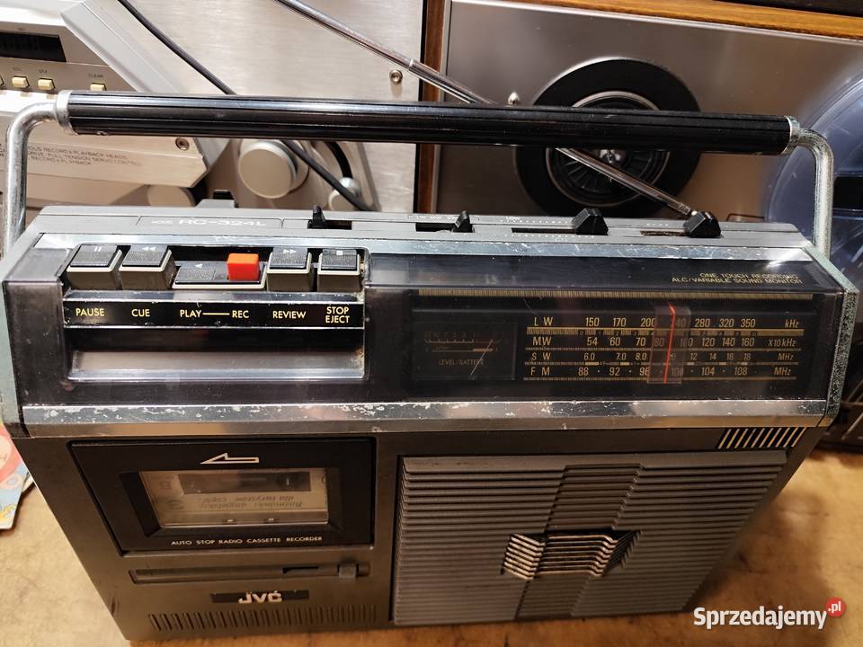 radimagnetofon JVC RC324L made in Japan Radioodtwarzacze Mosty