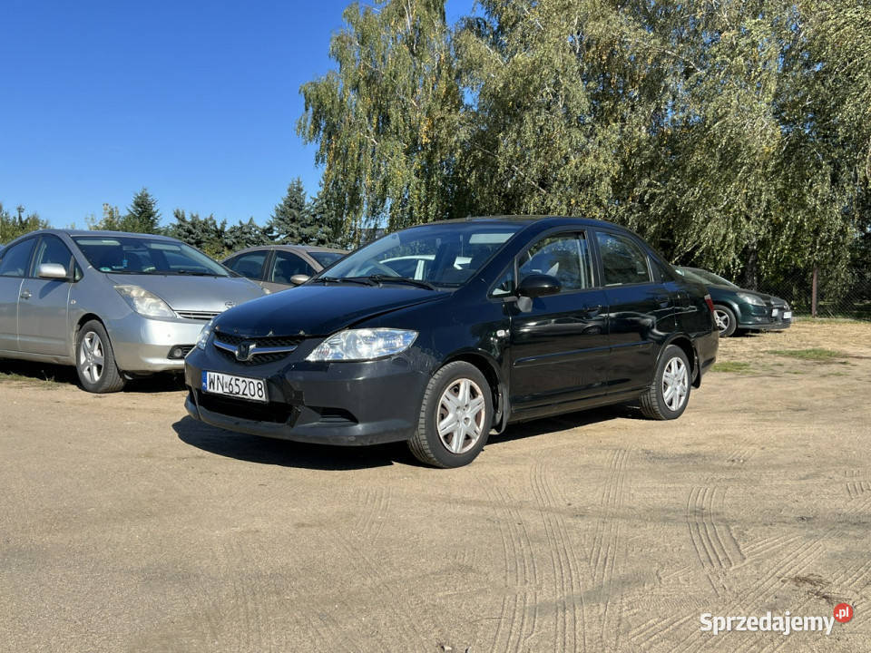 Honda City 13 Benzyna 2006r Z Klimatyzacją Warszawa sprzedam