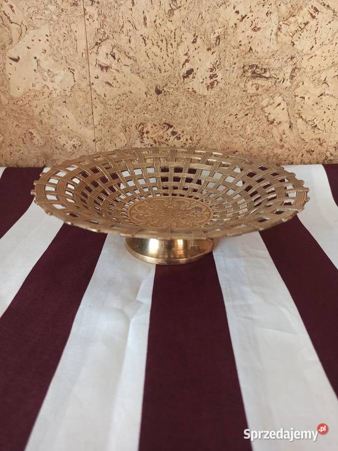 Stara patera mosiężna mosiądz Made In India sprzedam