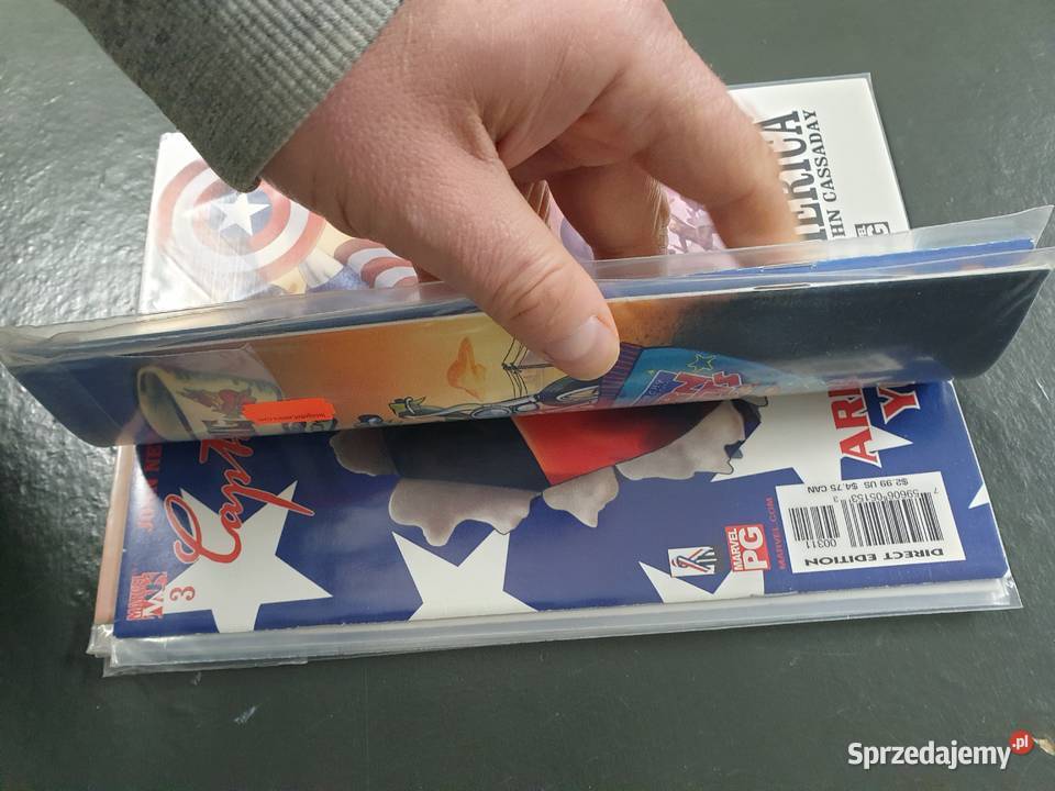 Marvel Knights Captain America 6 komiksów Marvel Gdynia