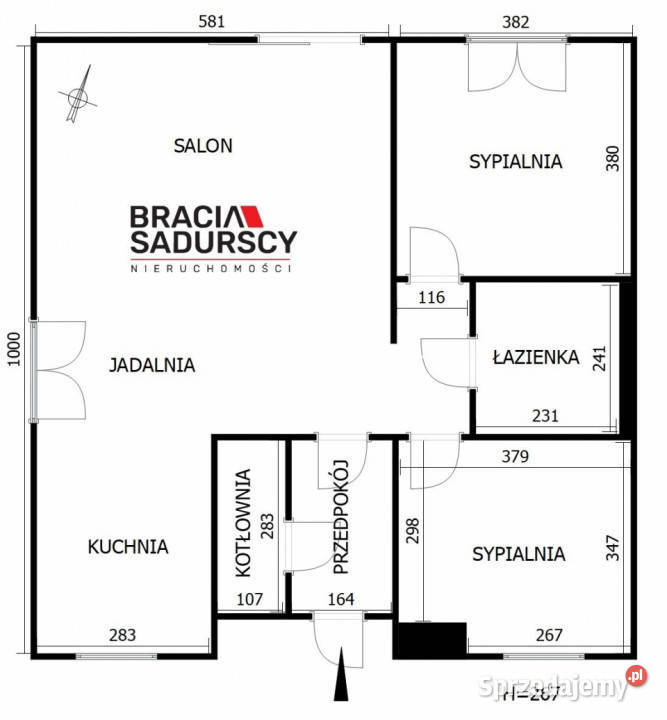 Do sprzedaży dom wolnostojący 100m2 Kraków